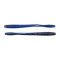 LIVETARGET 4.5" STRAIGHT TAIL WORM BLUE / BLACK 114 MM  SINKING 10DB/CS