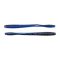 LIVETARGET 4.5" STRAIGHT TAIL WORM BLUE / BLACK 114 MM  SINKING 10DB/CS