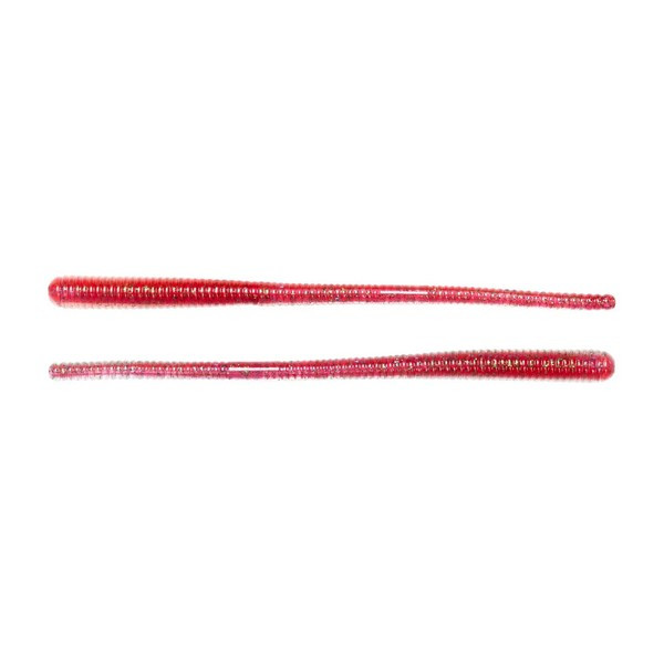 LIVETARGET 6.5" FINESSE WORM RED / RED 165 MM   SINKING 10DB/CS