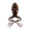 LIVETARGET 2.5” FREESTYLE FROG 2.0 BROWN / BLACK 60 MM  FLOATING