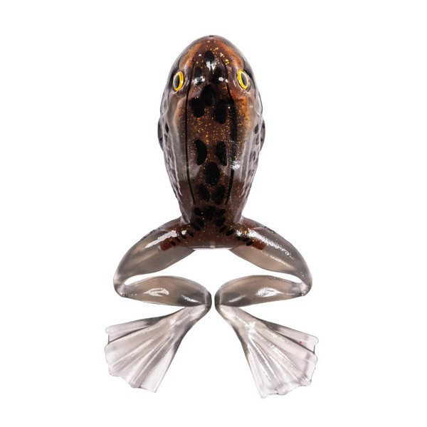 LIVETARGET 2.5” FREESTYLE FROG 2.0 BRONZE / WHITE 60 MM  FLOATING