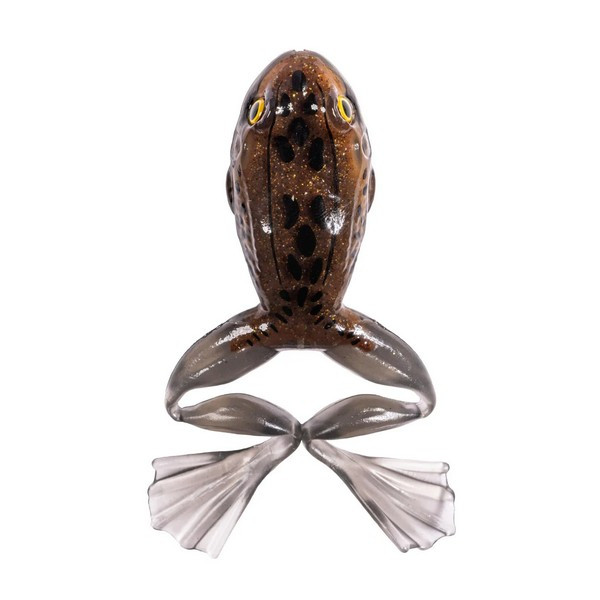 LIVETARGET 3” FREESTYLE FROG 2.0  BROWN / BLACK 75 MM  FLOATING 2DB/CS