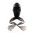 LIVETARGET 3” FREESTYLE FROG 2.0  BLACK / BLACK 75 MM  FLOATING 2DB/CS