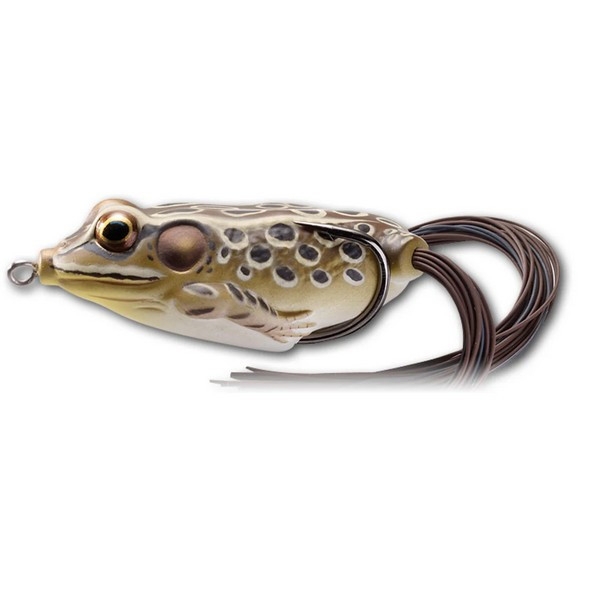 LIVETARGET FROG WALKING BAIT TAN/BROWN 117 MM 25 G
