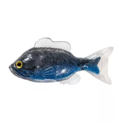   LIVETARGET 3.3” SUNFISH UNRIGGED SILVER / BLUE  85MM  SINKING 4DB/CS