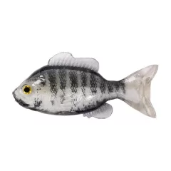   LIVETARGET 3.3” SUNFISH UNRIGGED WHITE / ALBINO 85MM  SINKING 4DB/CS