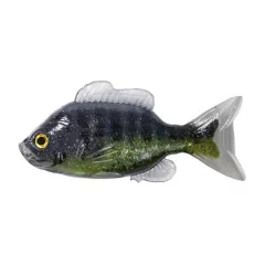   LIVETARGET 3.3” SUNFISH UNRIGGED BLACK / GREEN 85MM  SINKING 4DB/CS