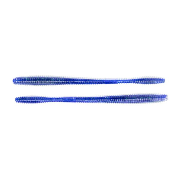 LIVETARGET 5.5" STRAIGHT TAIL WORM BLUE / PURPLE 140 MM  SINKING