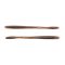 LIVETARGET 5.5" STRAIGHT TAIL WORM BROWN / BLACK 140 MM  SINKING