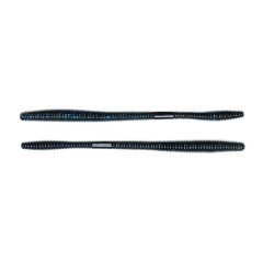   LIVETARGET 5.5" STRAIGHT TAIL WORM BLACK / BLUE 140 MM  SINKING