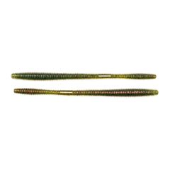   LIVETARGET 5.5" STRAIGHT TAIL WORM GREEN / RED 140 MM  SINKING