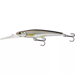   LIVETARGET RAINBOW SMELT JERKBAIT SILVER/BLACK 115 MM 18 G SUSPEND