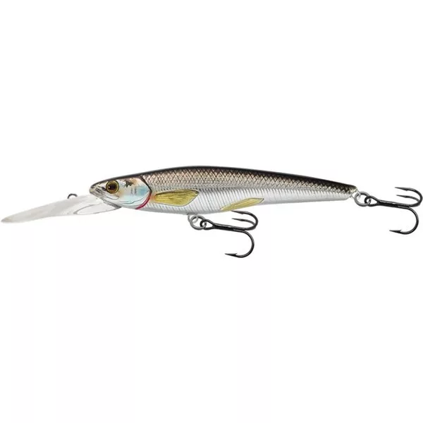 LIVETARGET RAINBOW SMELT JERKBAIT GOLD/BLACK 115 MM 18 G SUSPEND