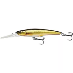   LIVETARGET RAINBOW SMELT JERKBAIT GOLD/BLACK 115 MM 18 G SUSPEND