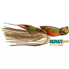 LIVETARGET CRAWFISH JIG OLIVE/ORANGE 45 MM 14 G SINKING