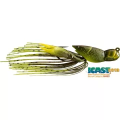 LIVETARGET CRAWFISH JIG GREEN/CHARTREUSE 45 MM 14 G SINKING
