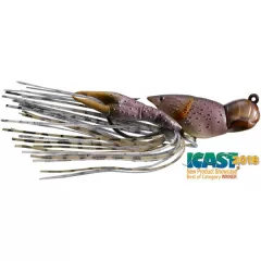 LIVETARGET CRAWFISH JIG GREY/BROWN 45 MM 14 G SINKING