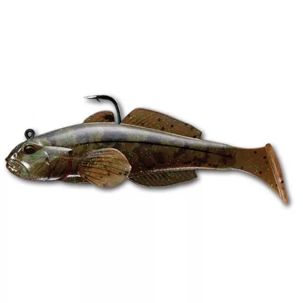 LIVETARGET GOBY SWIMBAIT NATURAL/GOLD 90 MM 21 G SINKING