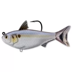   LIVETARGET GIZZARD SHAD SWIMBAIT VIOLET/BLUE 112 MM 28 G SINKING
