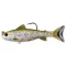 LIVETARGET TROUT (PARR) SWIMBAIT SILVER/OLIVE 131 MM 35 G SINKING
