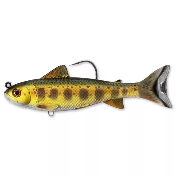 LIVETARGET TROUT (PARR) SWIMBAIT GOLD/OLIVE 131 MM 35 G SINKING