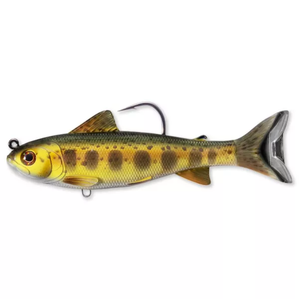 LIVETARGET TROUT (PARR) SWIMBAIT GOLD/OLIVE 131 MM 35 G SINKING
