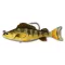 LIVETARGET YELLOW PERCH SWIMBAIT GOLD/OLIVE 134 MM 35 G SINKING