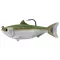 LIVETARGET SCALED SARDINE SWIMBAIT SILVER/GREEN 115 MM 28 G SINKING