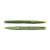 LIVETARGET 5" STICK WORM GREEN / CREAM 125 MM  SLOW SINKING