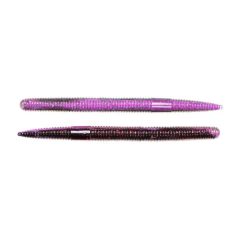   LIVETARGET 5" STICK WORM PURPLE / BLACK 125 MM  SLOW SINKING