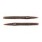 LIVETARGET 5" STICK WORM BROWN / BLACK 125 MM  SLOW SINKING