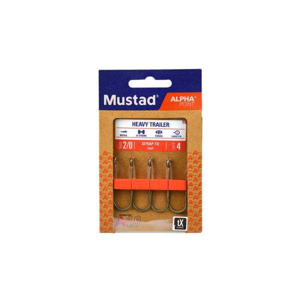 MUSTAD HEAVY TRAILER TITANX 1  4DB/CSOMAG