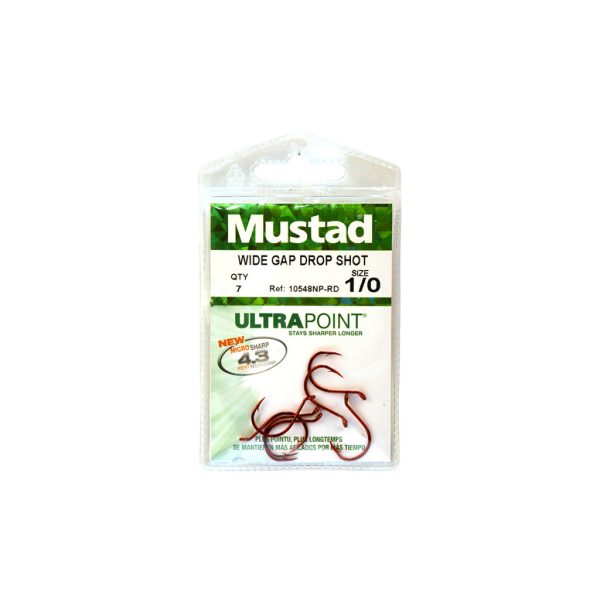 MUSTAD DROPSHOT BN HOOKS 1  10DB/CSOMAG