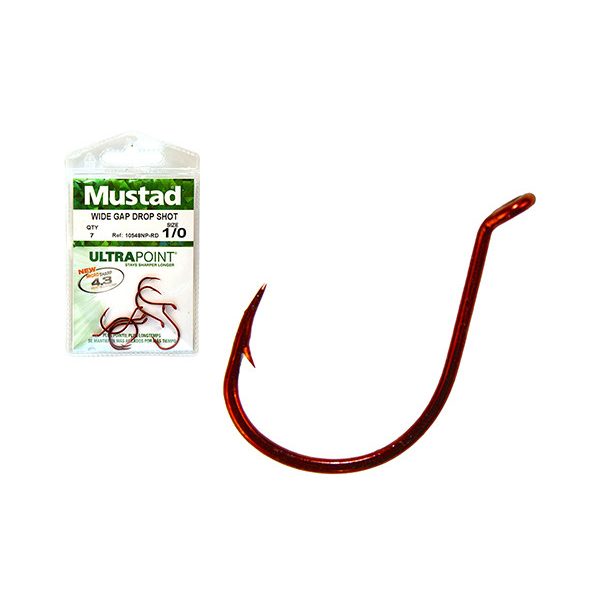 MUSTAD DROPSHOT  BNHOOKS 1/0  7DB/CSOMAG