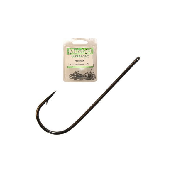 MUSTAD ABERDEEN HOOKS BN 4/0 8DB/CSOMAG