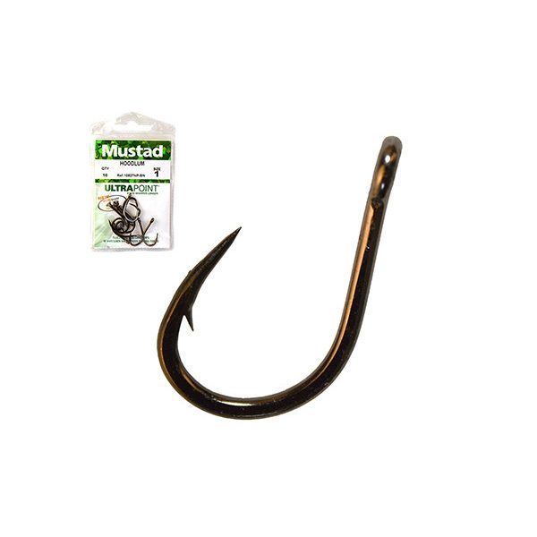 MUSTAD HOODLUM LIVE BAIT HOOK 4 10DB/CSOMAG
