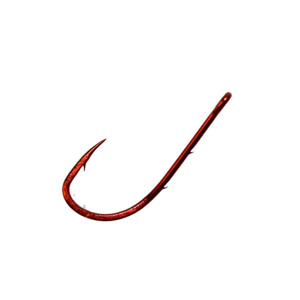 MUSTAD RED BAITHOLDER HOOK 1 14DB/CSOMAG