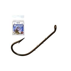 MUSTAD BEST KIRBY HOOKS BRONZE 4 10DB/CSOMAG