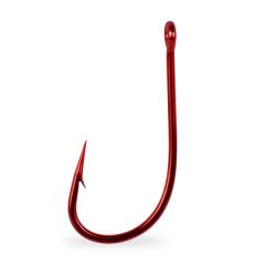 MUSTAD TARPON HOOKS RED 1 10DB/CSOMAG