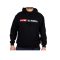 LIVETARGET BLACK BRAND COTTON HOODIE L