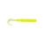 MUSTAD AJI CURLY TAIL 2.5'' CLEAR CHARTREUSE 12DB/CSOMAG