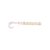 MUSTAD AJI CURLY TAIL 2.5'' CLEAR LUMINOUS SILVER GLITTER 12DB/CSOMAG