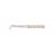 MUSTAD AJI PADDLE TAIL 2'' CLEAR LUMINOUS SILVER GLITTER 12DB/CSOMAG