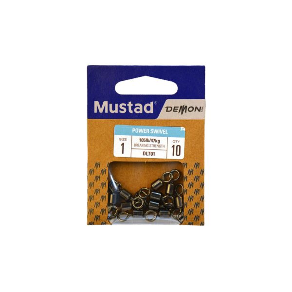 MUSTAD POWER ROLLING SWIVEL,  1 50DB/CSOMAG