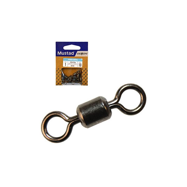 MUSTAD POWER ROLLING SWIVEL,  6 50DB/CSOMAG