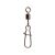 MUSTAD POWER ROLLING SWIVEL W/ DUO LOCK 10 10DB/CSOMAG