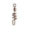 MUSTAD POWER ROLLING SWIVEL WITH SCREW SNAP 4 6DB/CSOMAG
