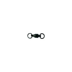  MUSTAD BALL BEARING SWIVEL W/WELDED RING 7 BLACK NICKEL 2PCS/BAG