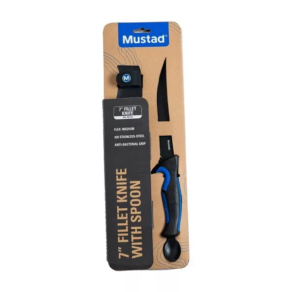 MUSTAD FILET KNIFE WITH SPOON