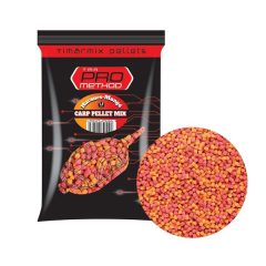   TIMÁR MIX PRO METHOD CARP PELLET NARANCS-MANGÓ 1,5 MM 800 G